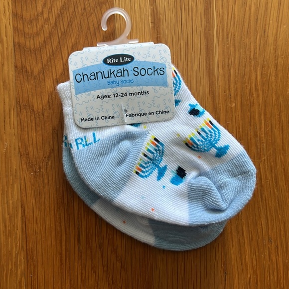 🕎 NWT Chanukah Socks for Baby 🕎 - Picture 5 of 5